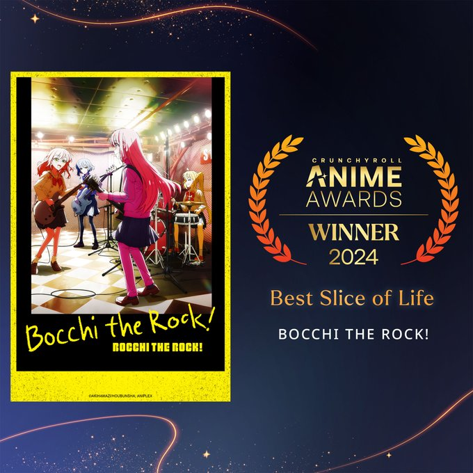 Best-slice-of-life-1 Lauréats des Crunchyroll Anime Awards 2024